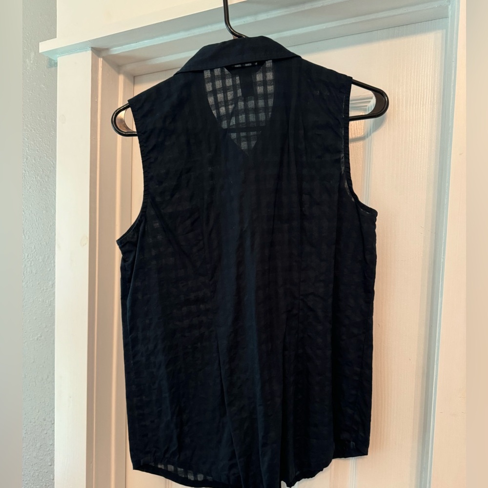 Navy button down - Picture 3 of 3